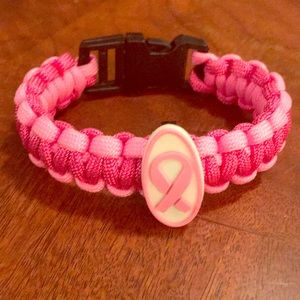 New parachute Breast cancer hope bracelet